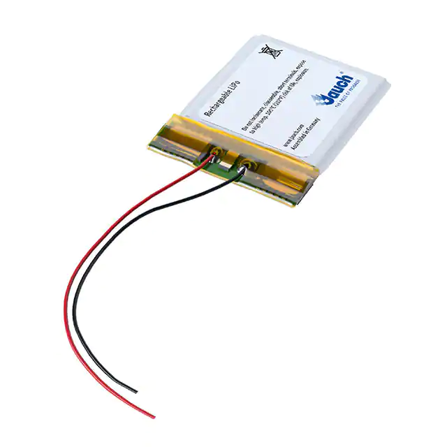 LP102530JU+PCM+2 WIRES 50MM